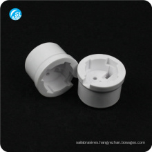white glazed alumina ceramic wall socket porcelain lamp parts 95